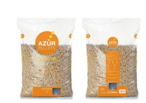 Palette de Granulés de Bois Écologiques Azur Pellet